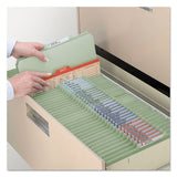 Smead™ Recycled Pressboard Classification Folders, 2" Expansion, 1 Divider, 4 Fasteners, Legal Size, Gray-Green, 10/Box (SMD18722) Box of 10