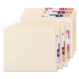 Smead™ AlphaZ Color-Coded Labels Starter Set, A-Z, 1 x 1.63, Assorted, 10/Sheet, 220 Sheets/Box (SMD67170) Box of 2200