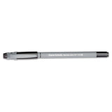 Paper Mate® FlexGrip Ultra Recycled Ballpoint Pen, Stick, Fine 0.8 mm, Black Ink, Gray Barrel, Dozen (PAP9680131) 1 Dozen