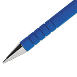 Paper Mate® FlexGrip Ultra Recycled Ballpoint Pen, Stick, Fine 0.8 mm, Blue Ink, Blue Barrel, Dozen (PAP9660131) 1 Dozen