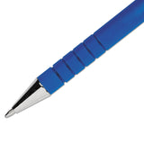 Paper Mate® FlexGrip Ultra Recycled Ballpoint Pen, Stick, Medium 1 mm, Blue Ink, Blue Barrel, Dozen (PAP9610131) 1 Dozen