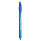Paper Mate® ComfortMate Ultra Ballpoint Pen, Retractable, Fine 0.8 mm, Blue Ink, Blue Barrel, Dozen (PAP6360187) 1 Dozen