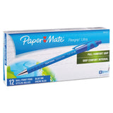Paper Mate® FlexGrip Ultra Recycled Ballpoint Pen, Retractable, Medium 1 mm, Blue Ink, Blue Barrel, Dozen (PAP9510131) 1 Dozen