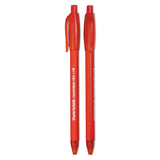 Paper Mate® ComfortMate Ultra Ballpoint Pen, Retractable, Medium 1 mm, Red Ink, Red Barrel, Dozen (PAP6320187) 1 Dozen