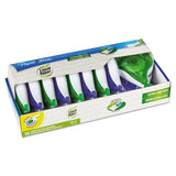 Paper Mate® Liquid Paper® DryLine Correction Tape, Non-Refillable, Green/Purple Applicators, 0.17" x 472", 10/Pack (PAP6137406) Pack of 10