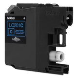 Brother LC201C Innobella Ink, 260 Page-Yield, Cyan (BRTLC201C) Each