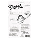 Sharpie® Neon Permanent Markers, Fine Bullet Tip, Assorted Colors, 5/Pack (SAN1860443) Pack of 5