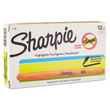 Sharpie® Pocket Style Highlighters, Fluorescent Orange Ink, Chisel Tip, Orange Barrel, Dozen (SAN27006) Dozen