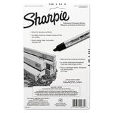 Sharpie® King Size Permanent Marker, Broad Chisel Tip, Black, 4/Pack (SAN15661PP) Pack of 4