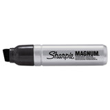 Sharpie® Magnum Permanent Marker, Broad Chisel Tip, Black, Dozen (SAN44001ABX) Box of 12