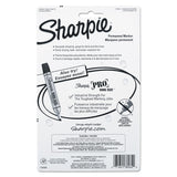 Sharpie® Chisel Tip Permanent Marker, Medium Chisel Tip, Black, 4/Pack (SAN38264PP) Pack of 4
