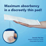 TotalDry™ Incontinence Liner 11 Inch Length Moderate Absorbency Polymer Core One Size Fits Most (1122514_CS) 180/CS