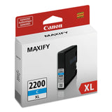 Canon® 9268B001 (PGI-2200XL) High-Yield Ink, 1,700 Page-Yield, Cyan (CNM9268B001) Each