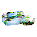 Scotch® Magic Greener Tape with Dispenser, 1" Core, 0.75" x 50 ft, Clear, 6/Pack (MMM6123) Pack of 6