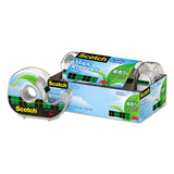 Scotch® Magic Greener Tape with Dispenser, 1" Core, 0.75" x 50 ft, Clear, 6/Pack (MMM6123) Pack of 6