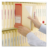 Smead™ End Tab Jackets with Reinforced Tabs, Straight Tab, Letter Size, 14-pt Manila, 50/Box (SMD75740) Pack of 50