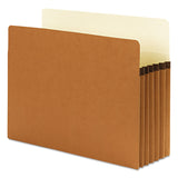Smead™ SuperTab Pockets, 5.25" Expansion, Letter Size, Redrope, 10/Box (SMD73240) Pack of 10