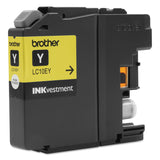 Brother LC10EY INKvestment Super High-Yield Ink, 1,200 Page-Yield, Yellow (BRTLC10EY) Each