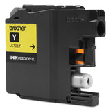 Brother LC10EY INKvestment Super High-Yield Ink, 1,200 Page-Yield, Yellow (BRTLC10EY) Each