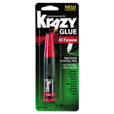Krazy Glue® All Purpose Krazy Glue, 0.14 oz, Dries Clear (EPIKG82948MR) Each