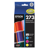 Epson® T273520-S (273) Claria Ink, 300 Page-Yield, Tri-Color (EPST273520S) Each