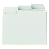 Smead™ SuperTab Pressboard Fastener Folders with Two SafeSHIELD Fasteners, 2" Expansion, Letter Size, Gray-Green, 25/Box (SMD14981) Box of 25