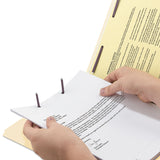 Smead™ Manila Fastener Folders with SafeSHIELD Coated Fasteners, 0.75" Expansion, 2 Fasteners, Legal Size, Manila Exterior, 50/Box (SMD19555) Box of 50