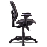 Alera® Alera Elusion Series Mesh Mid-Back Swivel/Tilt Chair, Supports Up to 275 lb, 17.9" to 21.6" Seat Height, Black (ALEEL42B18) Each