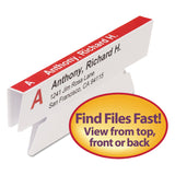 Smead™ Viewables Hanging Folder Tabs and Labels, Quick-Fold Tabs with Labels, 1/3-Cut, White, 3.5" Wide, 45/Pack (SMD64912) Pack of 45