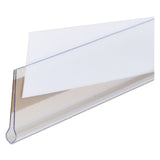 C-Line® Self-Adhesive Label Holders, Top Load, 0.5 x 3, Clear, 50/Pack (CLI87607) Pack of 50
