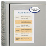 C-Line® Self-Adhesive Shop Ticket Holders, Super Heavy, 25 Sheets, 5 x 8, 50/Box (CLI70058) Each