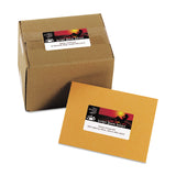 Avery® Vibrant Laser Color-Print Labels w/ Sure Feed, 2 x 3.75, White, 200/PK (AVE6873) Pack of 200