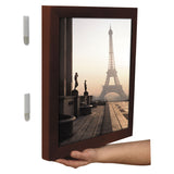 Command™ Picture Hanging Strips, Removable, Holds Up to 3 lbs per Pair, 0.75 x 2.75, White, 3 Pairs/Pack (MMM17201ES) Pack of 9