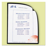 C-Line® Magnetic Cubicle Keepers Display Holders, 9.2 x 11.69, Magnetic Mount, Clear, 25/Pack (CLI37991) Pack of 25