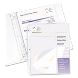C-Line® Super Heavyweight Poly Sheet Protectors, Non-Glare, 2", 11 x 8.5, 50/Box (CLI61008) 1 Case of 50