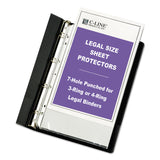 C-Line® Heavyweight Poly Sheet Protectors, Clear, 2", 14 x 8.5, 50/Box (CLI62047) 1 Case of 50