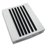 C-Line® Slide 'N Grip Binding Bars, 40-Sheet Capacity, 11 x 0.25, Black, 100/Box (CLI34441) 1 Pack of 100