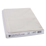 C-Line® Clear Photo Pages for Four 5 x 7 Photos, 3-Hole Punched, 11.25 x 8.13, 50/Box (CLI52572) Box of 50