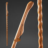 Brazos™ Twisted HitchHiker Walking Stick Wood 55 Inch Height Oak (1229069_EA) 1/EA