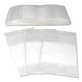 C-Line® Write-On Poly Bags, 2 mil, 4" x 6", Clear, 1,000/Carton (CLI47246) Box of 1000
