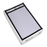 C-Line® Shop Ticket Holders, Stitched, Both Sides Clear, 25 Sheets, 5 x 8, 25/Box (CLI46058) Each