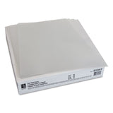 C-Line® Vinyl Report Covers, Sliding Bar, 8.5 x 11, Clear/Clear, 100/Box (CLI31347) 1 Pack of 100