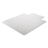 Alera® Moderate Use Studded Chair Mat for Low Pile Carpet, 45 x 53, Wide Lipped, Clear (ALEMAT4553CLPL) Each