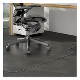 Alera® Moderate Use Studded Chair Mat for Low Pile Carpet, 45 x 53, Wide Lipped, Clear (ALEMAT4553CLPL) Each
