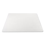 Alera® Moderate Use Studded Chair Mat for Low Pile Carpet, 46 x 60, Rectangular, Clear (ALEMAT4660CLPR) Each