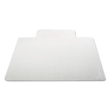 Alera® Moderate Use Studded Chair Mat for Low Pile Carpet, 45 x 53, Wide Lipped, Clear (ALEMAT4553CLPL) Each
