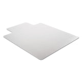 Alera® Moderate Use Studded Chair Mat for Low Pile Carpet, 45 x 53, Wide Lipped, Clear (ALEMAT4553CLPL) Each