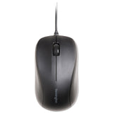 Kensington® Wired USB Mouse for Life, USB 2.0, Left/Right Hand Use, Black (KMW72110) Each