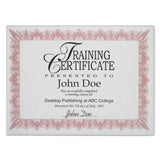 Advantus Panel Wall Acrylic Frame, 11 x 8.5, Fabric Panel Mount, Clear (AVT75317) Each