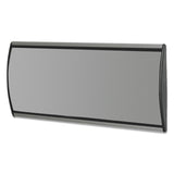 People Pointer™ People Pointer Wall/Door Sign, Aluminum Base, 8.75 x 4, Black/Silver (AVT75390) Each
